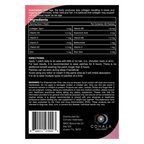 Collagen Patch label showing ingredients, directions and warnings