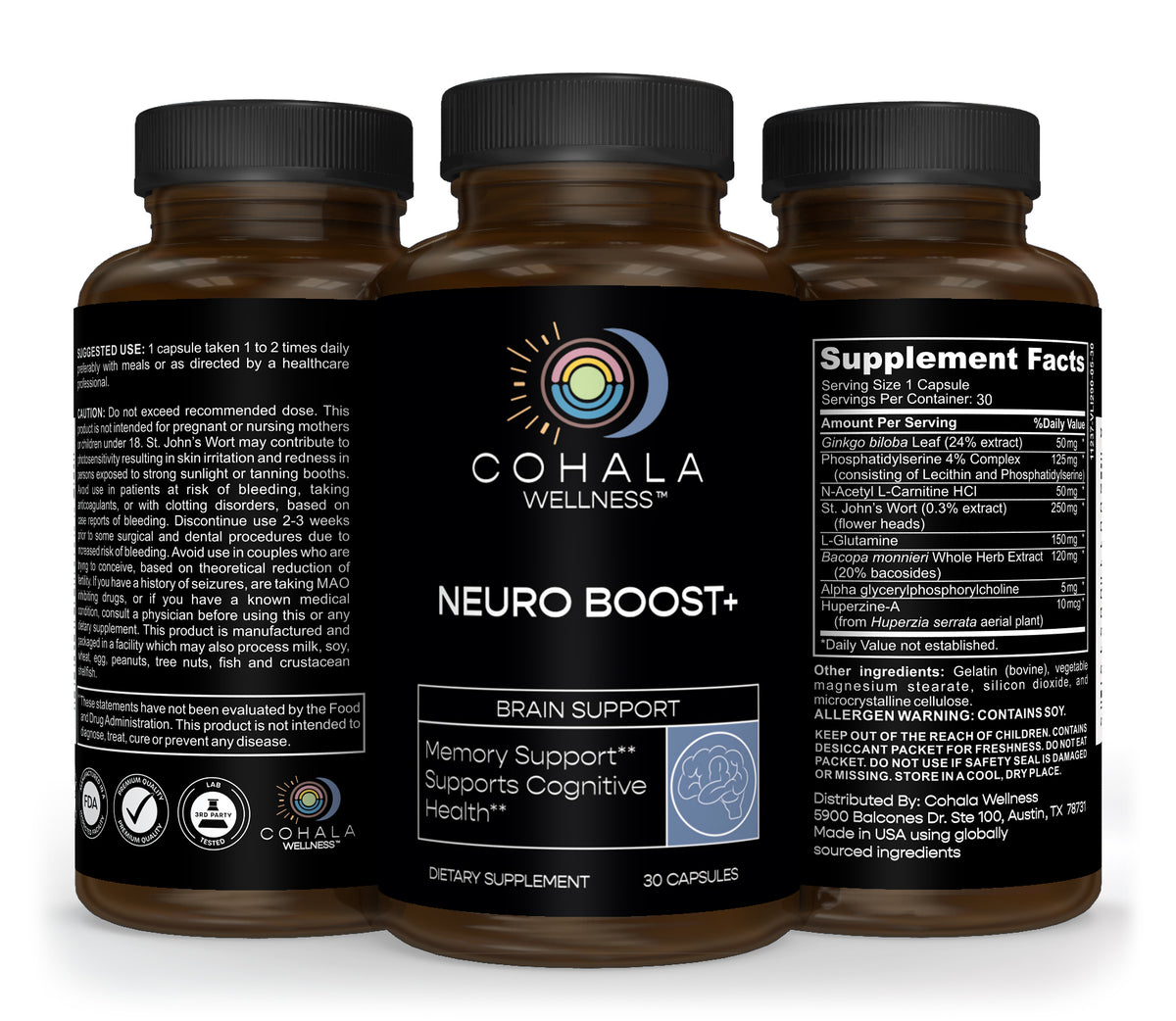 Neuroboost Neuro Boost+ | COHALA Wellness